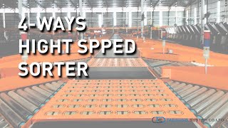 [PIVOTLE] 4-WAY High Speed Wave Sorting System