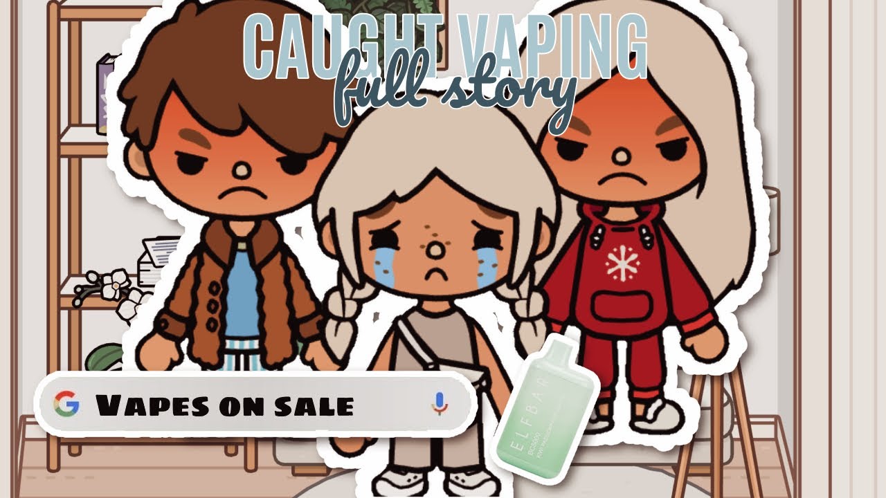 she got caught vaping 😱😡 ||full toca boca story time 💗|| with voice 🔊||