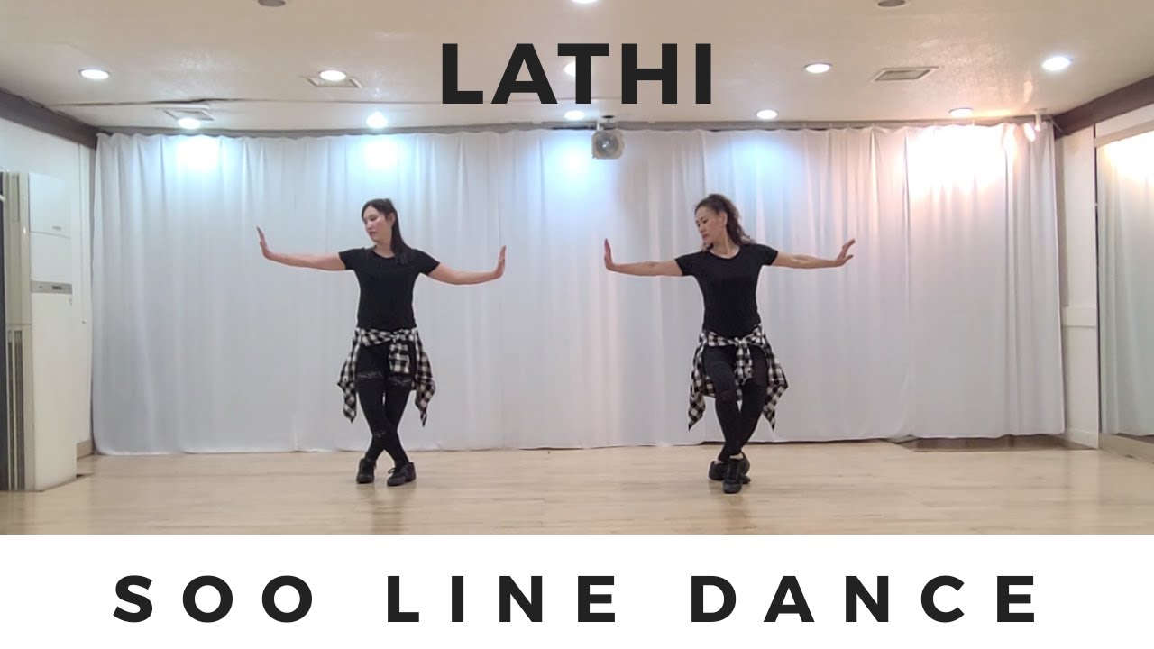 LATHI line dance - YouTube