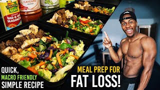 My shredding diet vlog showing low carb meal prep for fat loss and
muscle gain (chicken, beef mince & mixed veg) easy beginners prep,
this basic...