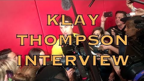 Entire KLAY interview from practice in Houston, day before 2018 WCF G2
