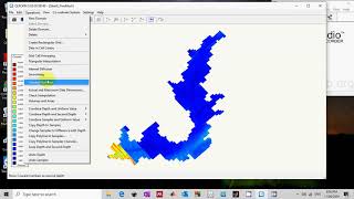 Part 8: Pre - processing in Delft3D for reservoir hydrodynamics