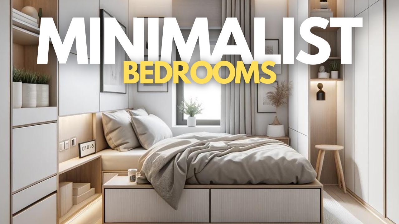 Creative Minimalist Bedroom Ideas - YouTube