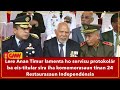 Lere Anan Timur lamenta ho servisu protokolár ba eis-titular sira iha komemorasaun tinan 24