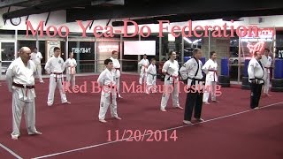 Kick'n It Moo Yea-Do Red Belt Testing