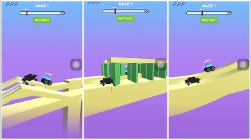 WHEEL SCALE! 3D FUNNY PLAY #25 | RACING GAME ON ANDROID/IOS