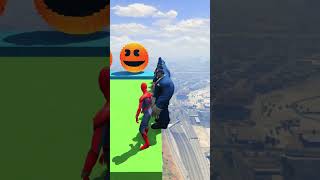 GTA 5 Epic Water Ragdolls Spiderman Jump/Fails Ep 1572 #shorts