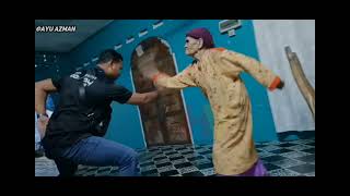 Cucu Mengusik Nenek Dia Melatah Bersilat 🤣🤣