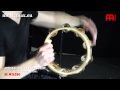 MEINL TAMBOURINE AE-MTA2BO | Demonstration of sound | How to play tambourine