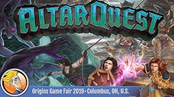 Altar Quest - game overview at Origins Game Fair 2019