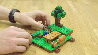 Watch designer Max show you how to build a cool LEGO Minecraft table for your LEGO® Minecraft world. See more at http://www.