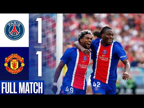 PARIS 1-1 MANCHESTER UNITED | THE FULL MATCH