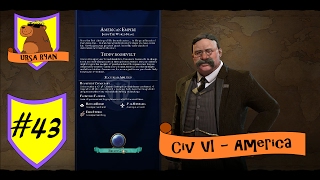 Civ 6 America Emperor 12 Player Huge Fractal Map