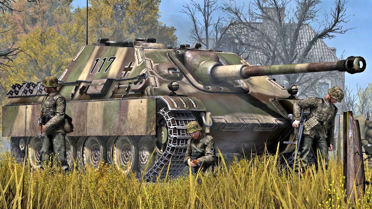 German Tanks Smashed British Advance | Gates of Hell