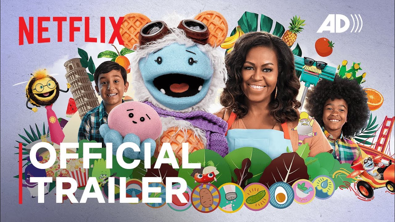 Waffles + Mochi Trailer | Audio Description | Netflix Jr