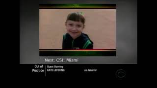 CBS Split Screen Credits (December 19, 2005)