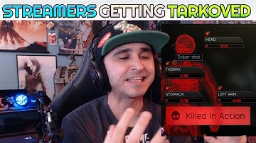 8 Minutes of Popular Streamers Getting Tarkoved
