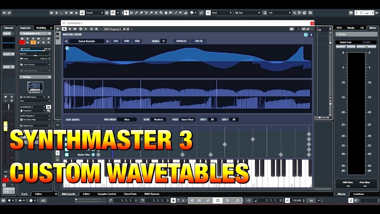 SynthMaster 3 - How to Make Custom Wavetables from ANY Sound - Tutorial