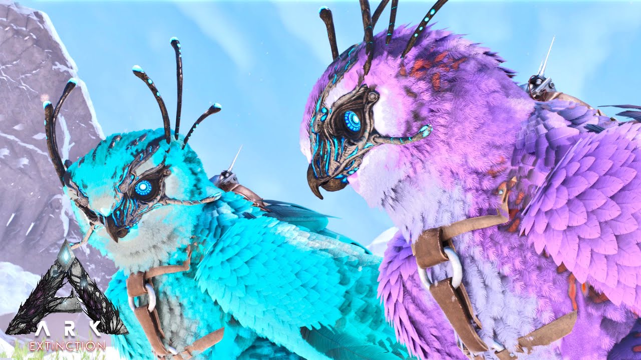 Hatching 1000 Eggs To Make These Colourful Snow Owls Ark Extinction