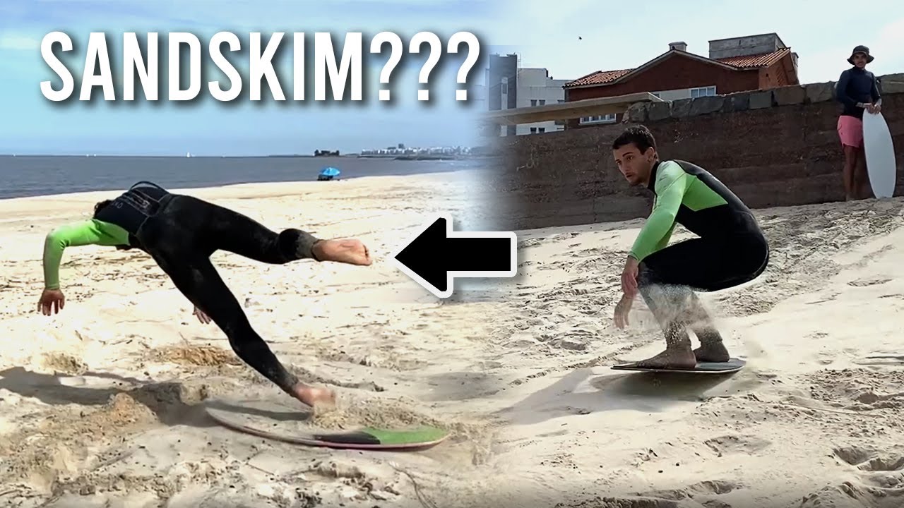 INVENTAMOS un NUEVO DEPORTE? skimboard + sandboard