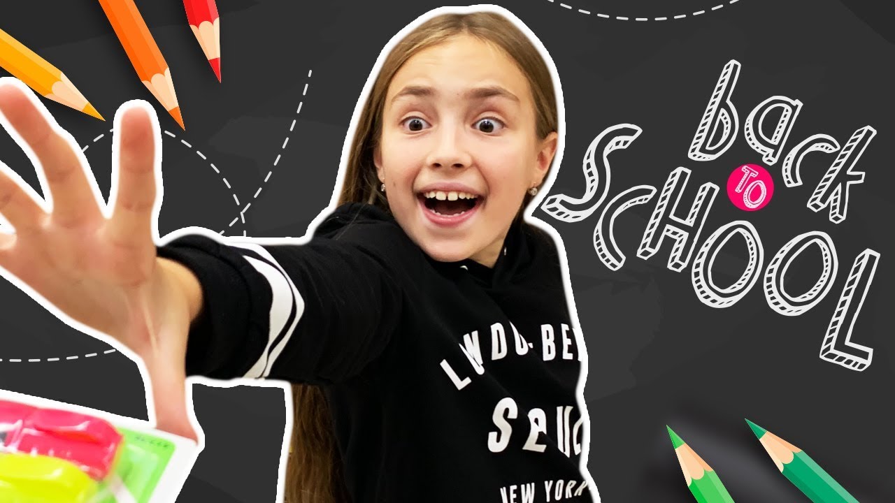 Бэк ту скул  2019 💖Back to school 2019 💖Влог от VD Dasha или канцелярия для школы от А до Я