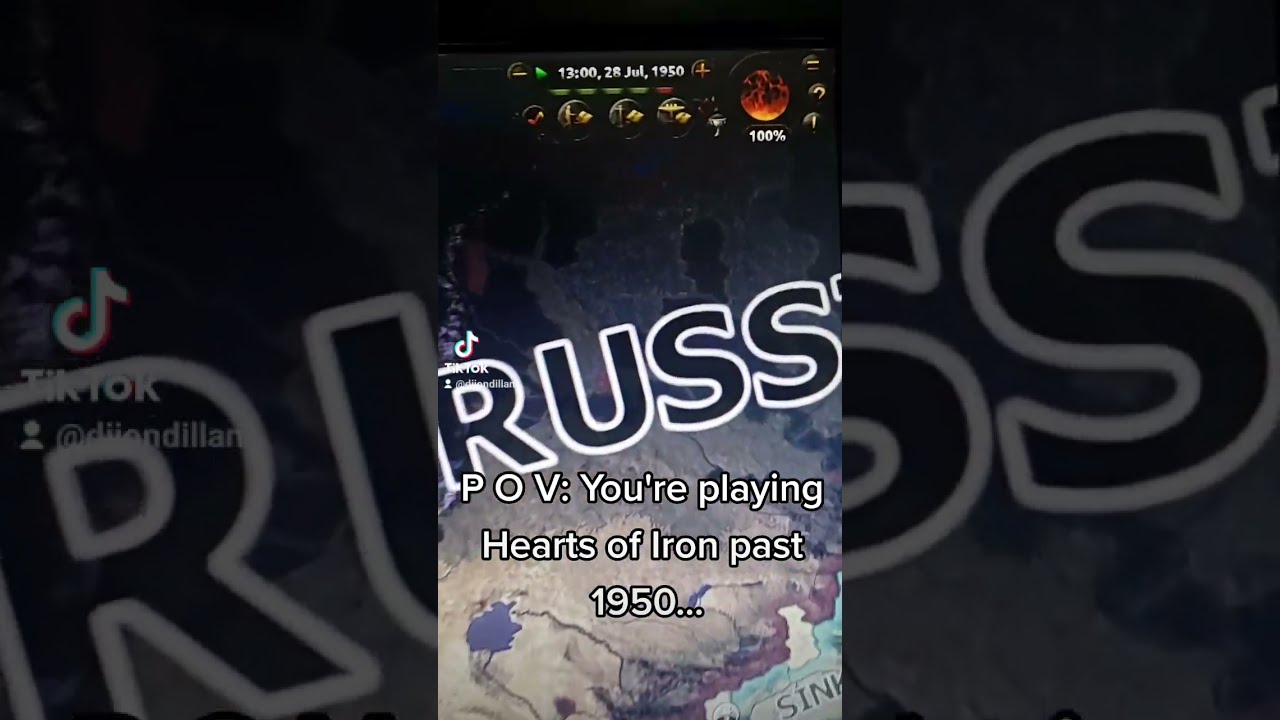 POV You Play HOI4 Past 1950 Hearts Of Iron 4 