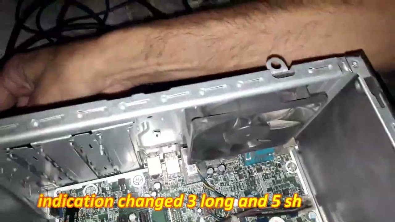 HP Desktop 400 G3 Not Starting | 3 Long 2 Short Beeps Issue Fixed