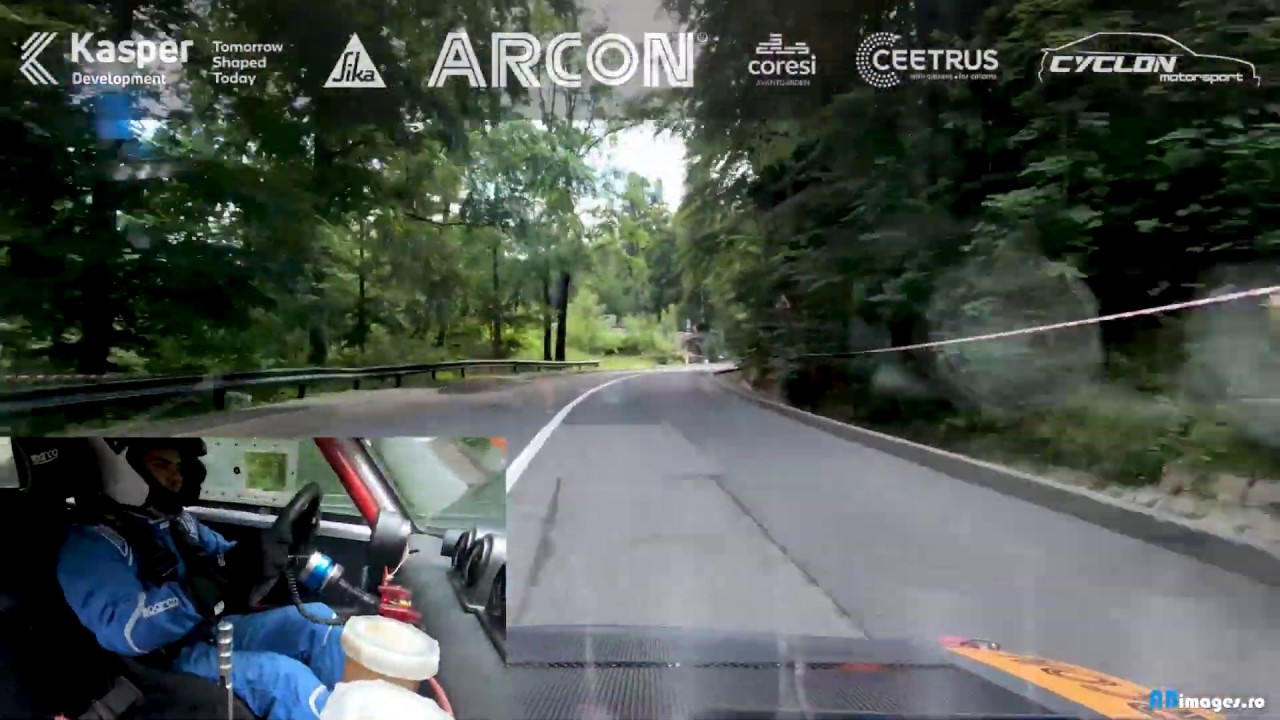 Fiat 126 Proto Hayabusa - Onboard Hill Climb Sinaia 21.07.2019