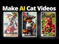 How to create cat ai video | how to make ai orange cat video! | cat ai video ko kaise banaye