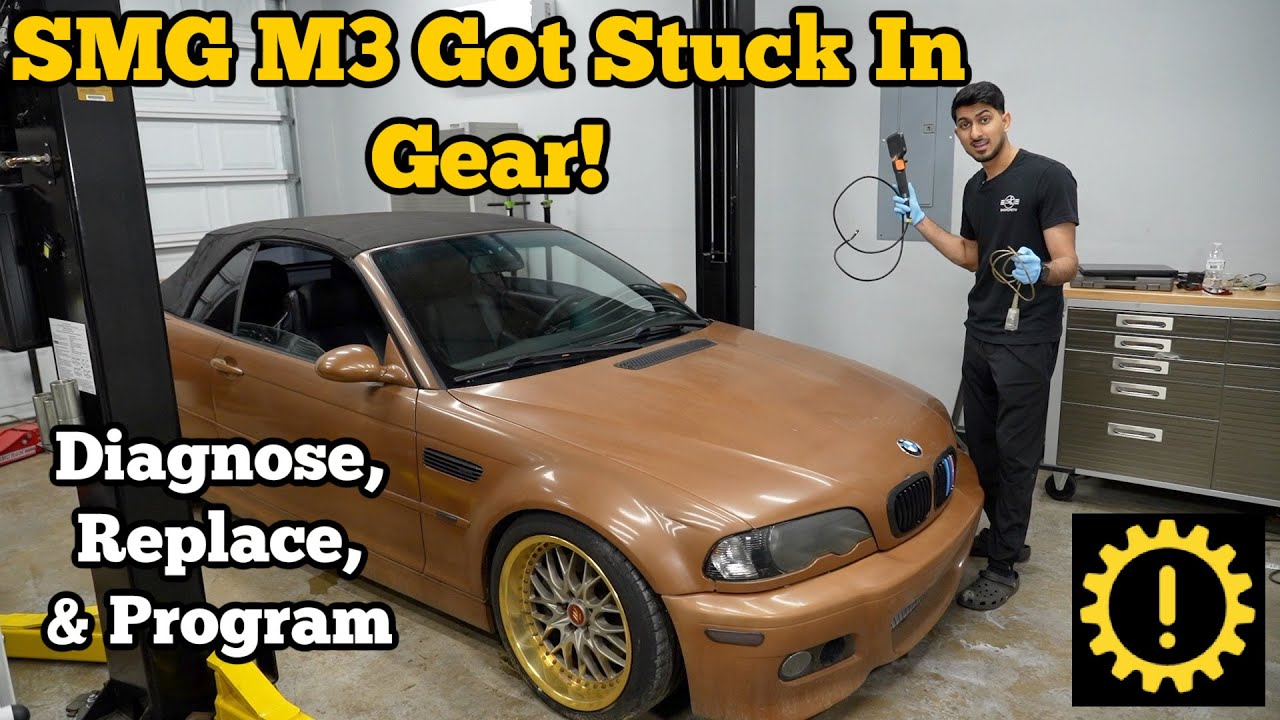 Our BMW M3 left us stranded! Let's fix the SMG transmission! (Gear ...