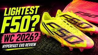 Adidas F50 Hyperfast Evo FG Review | The Lightest F50 Yet? screenshot 4
