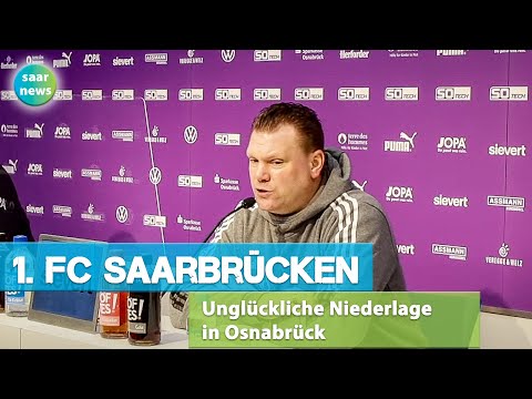 FCS: Unglückliche Niederlage in Osnabrück