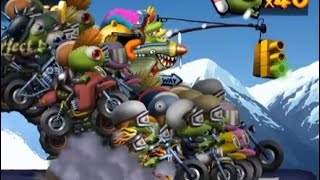 Zombie riders reach to 53 attack and bump human. watch this game until the end. screenshot 3