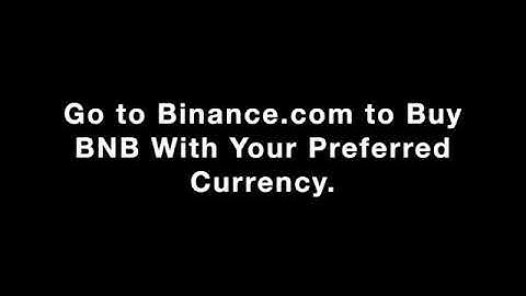 How to Buy BNB on Binance and Sending it to your MetaMask