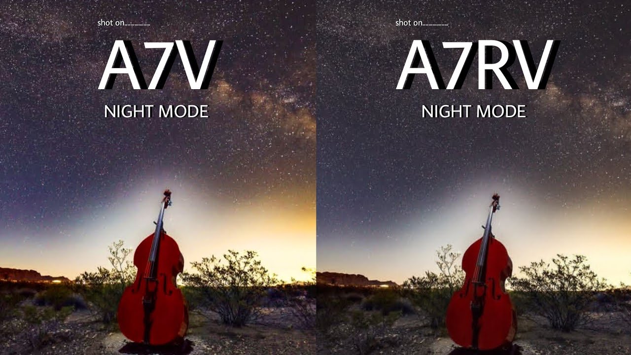 Sony A7V против Sony A7RV | НОЧНОЙ РЕЖИМ | Тест камеры