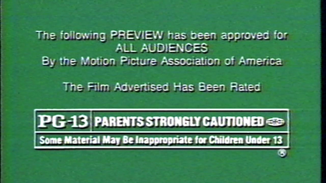 Previews allowed. The following Preview has been approved. The following Preview has been approved for all audiences. MPAA PG-13. The following Preview has been approved for all audiences PG 13.