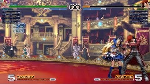 KOFXIV 3.01 Sylvie Combos 5 bars(Maximum Damage) - by Mobby