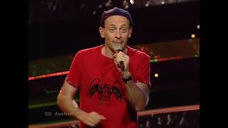 2003 Austria: Alf Poier -Weil der Mensch zählt (6th place at Eurovision Song Contest in Riga/Latvia) screenshot 1