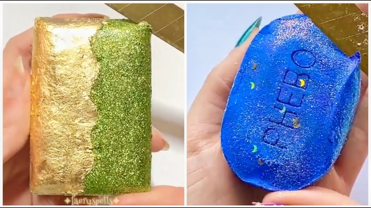 3X Speed Satisfying Soft Soap Cutting ASMR