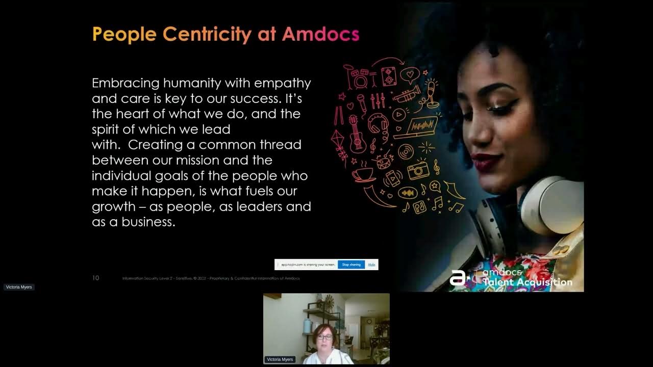 Our focus on people centricity at Amdocs begins with attraction by Victoria Myers