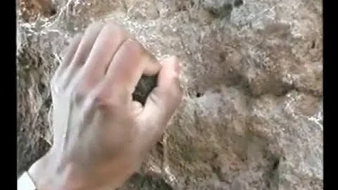 Obe Carrion climbing Flying Marcel (V11, Hueco Tan...