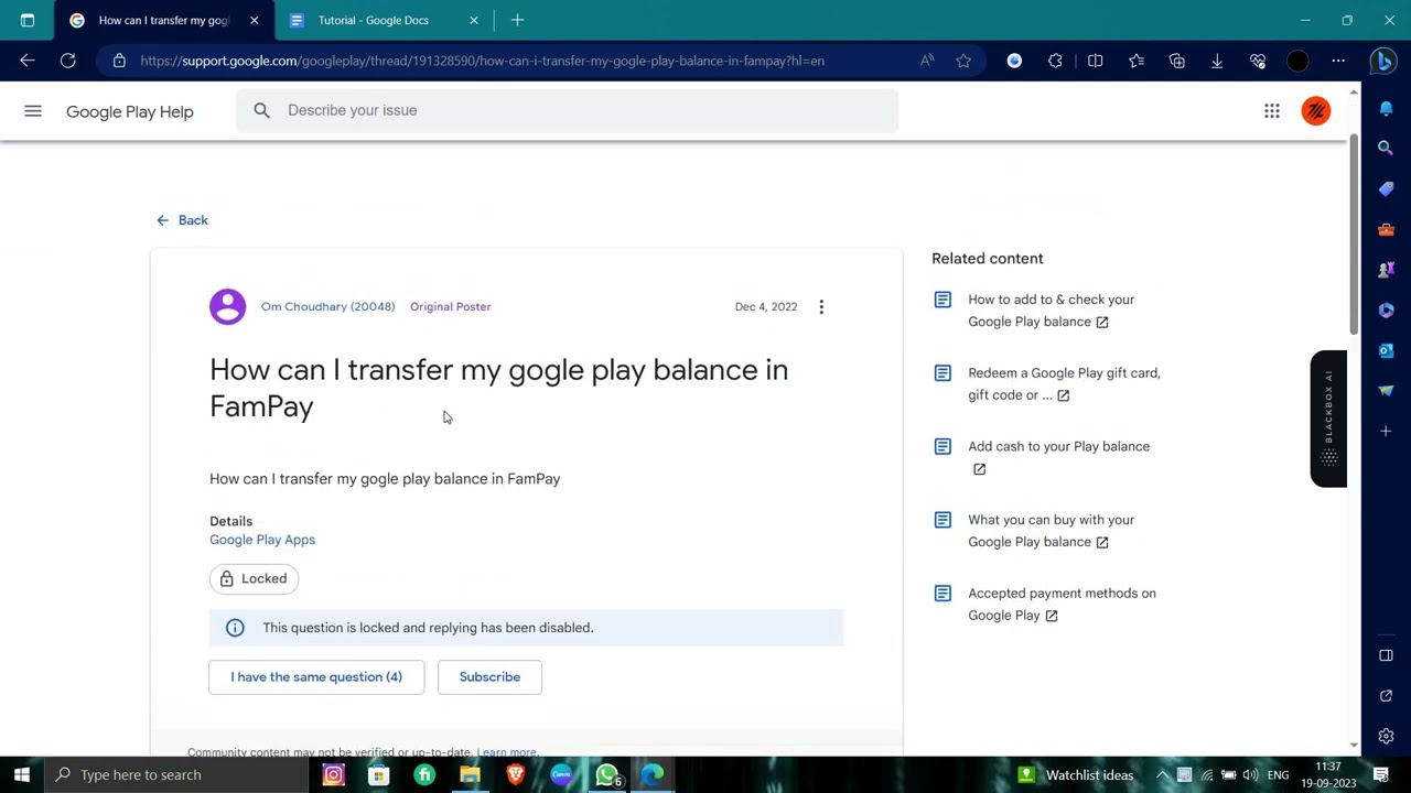 ✅ How To Transfer Google Play Balance to Fampay (Full Guide)