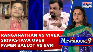 Anand Ranganathan Vs Vivek Srivastava Over Paper Ballot Vs EVM | Watch Full Debate
