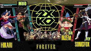 2XKO × M80 Hikari Akali × Ahri FS vs SR INZEM Teemo × FLY SonicFox Senna FS High Level 2XKO Season 2