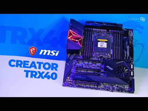 MSI Creator TRX40 - Overview & Unboxing