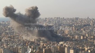 Large explosion hits Lebanese capital Beirut