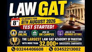 LAW GAT Orientation Class | New Batch Started | Join LAW GAT Preparation 2026