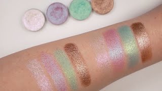 Some Looxi Beauty Eyeshadow Swatches