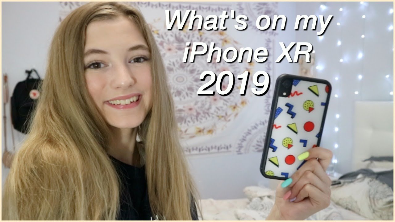 What's on my iPhone XR 2019!