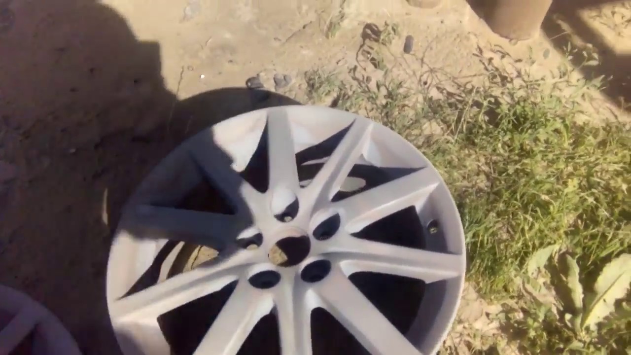 Очистка хромированных дисков - YouTube